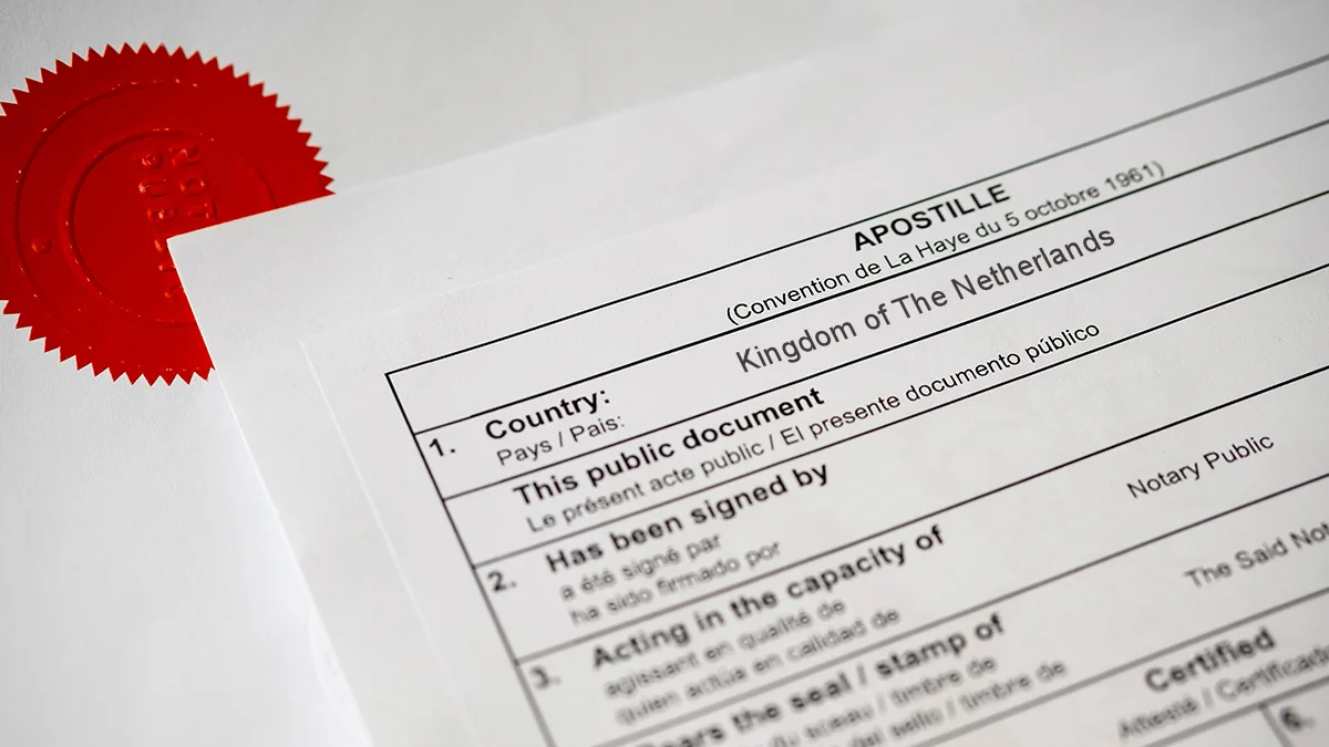 Legalisation of Documents in the Netherlands